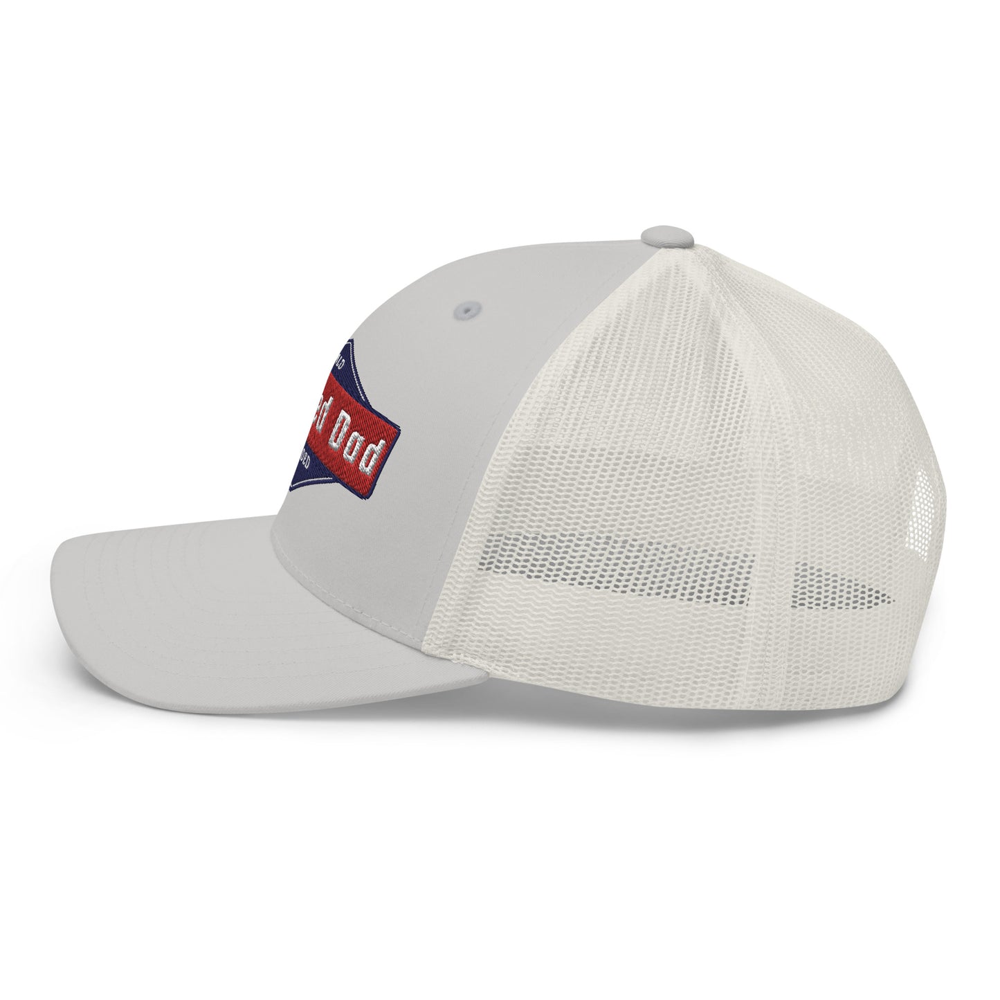 Dad hat (bald headed and bearded) - embroidered