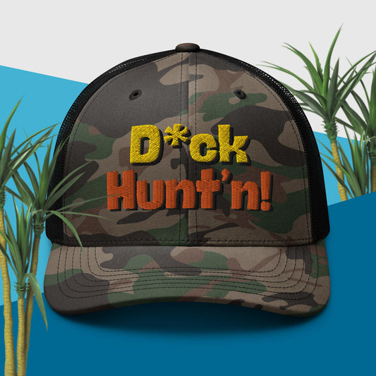 Duck Hunt'n - Camouflage trucker hat